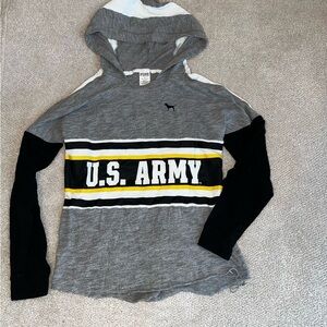Victoria’s Secret PINK Women’s U.S. Army Hoodie SIZE XS